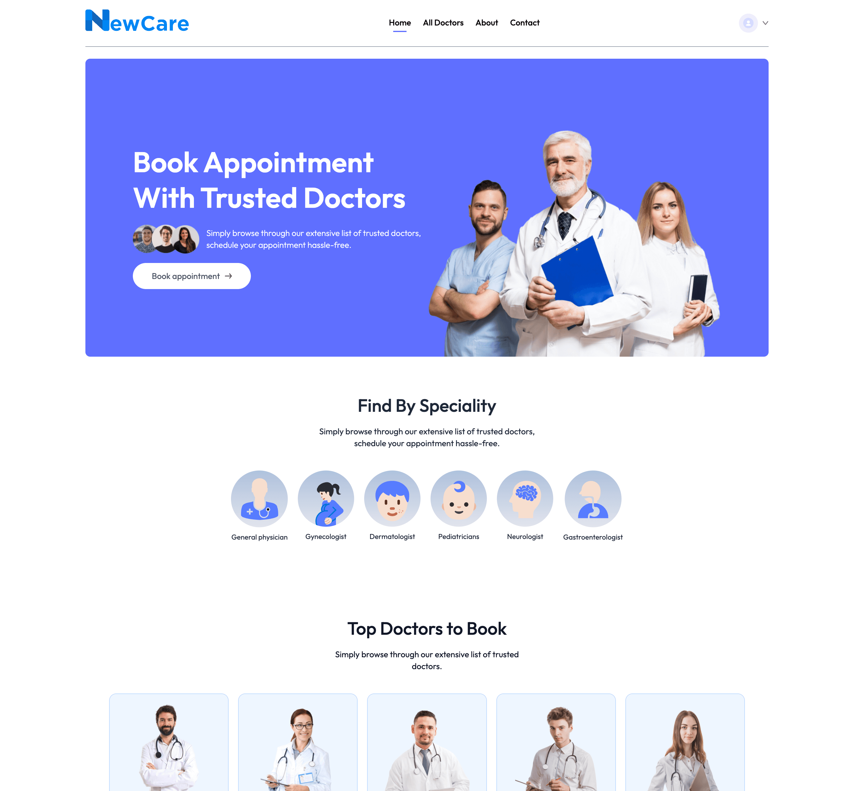 NewCare - Healthcare Portal