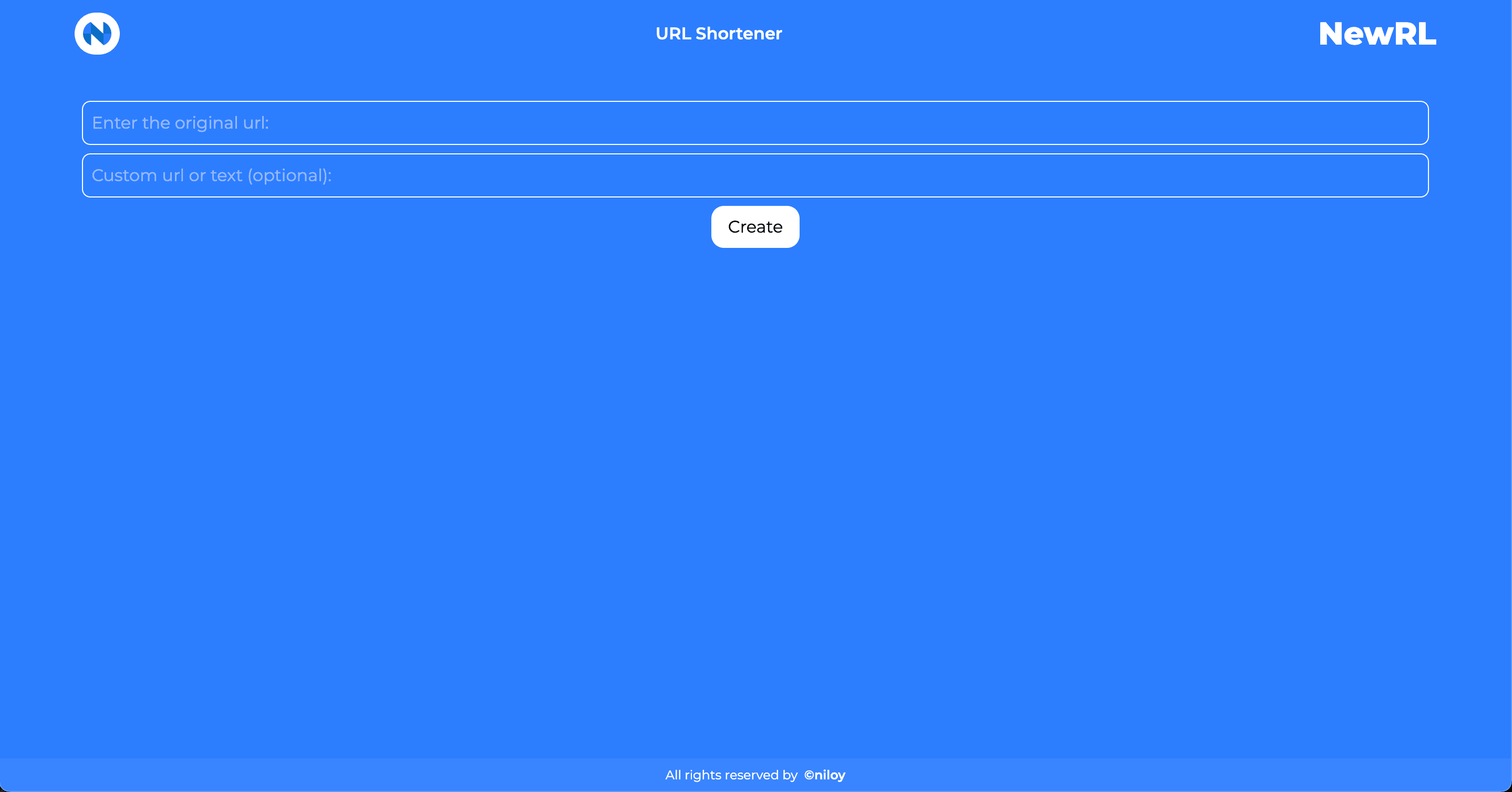 NRL - URL Shortener
